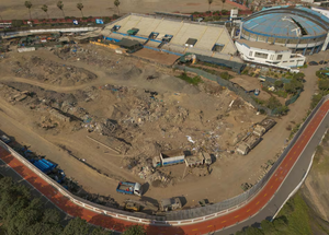 Estadio Bonilla permanece abandonado tras cuatro años de obras paralizadas y una disputa arbitral