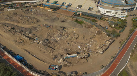 Estadio Bonilla permanece abandonado tras cuatro años de obras paralizadas y una disputa arbitral