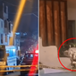 Detonan explosivo y dejan arreglo floral con amenaza en vivienda del Callao