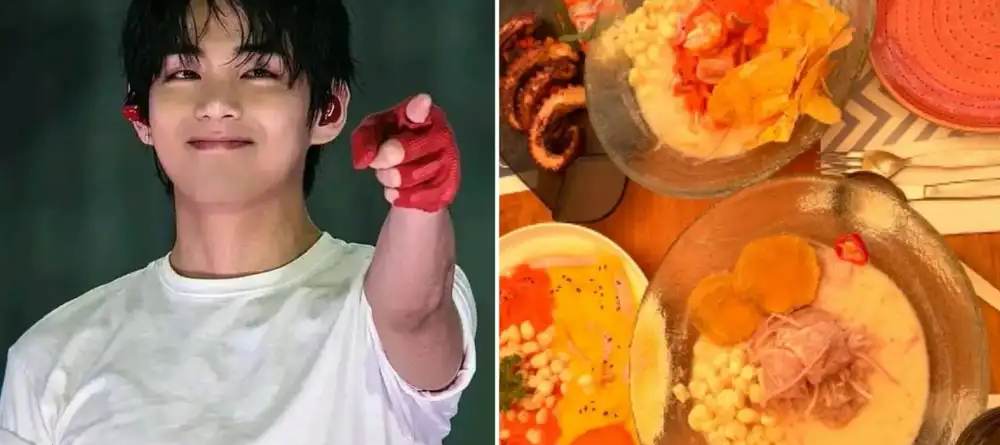 ¡V cayó rendido ante el ceviche! Taehyung de BTS prueba comida peruana y revela qué fue lo que más le gustó