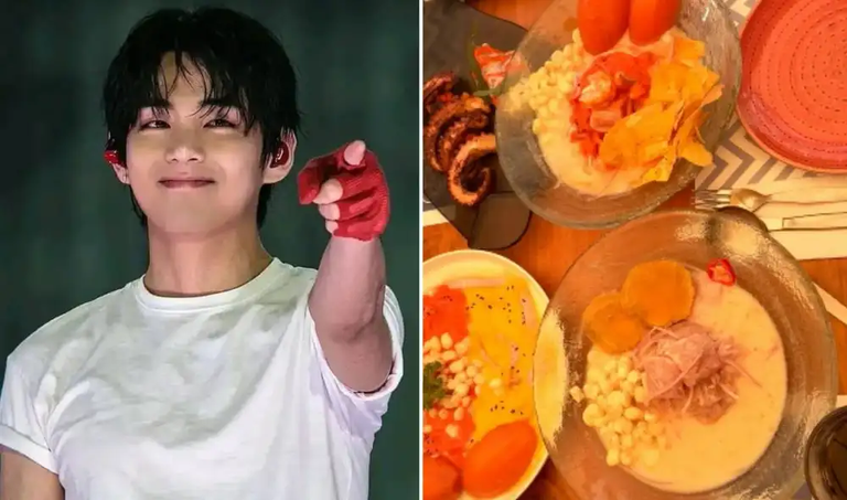 ¡V cayó rendido ante el ceviche! Taehyung de BTS prueba comida peruana y revela qué fue lo que más le gustó