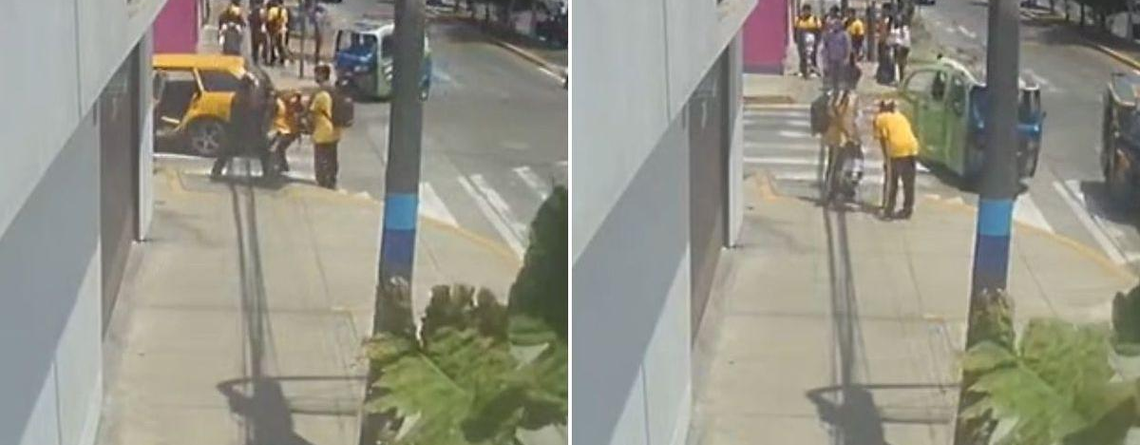 ¡Héroe a la salida del colegio! Escolar enfrenta a sujeto que intentó llevarse a una adolescente en el Callao