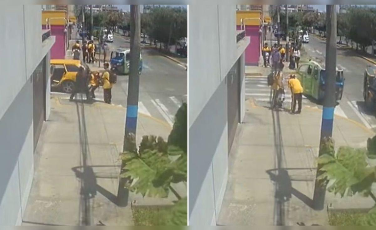 ¡Héroe a la salida del colegio! Escolar enfrenta a sujeto que intentó llevarse a una adolescente en el Callao
