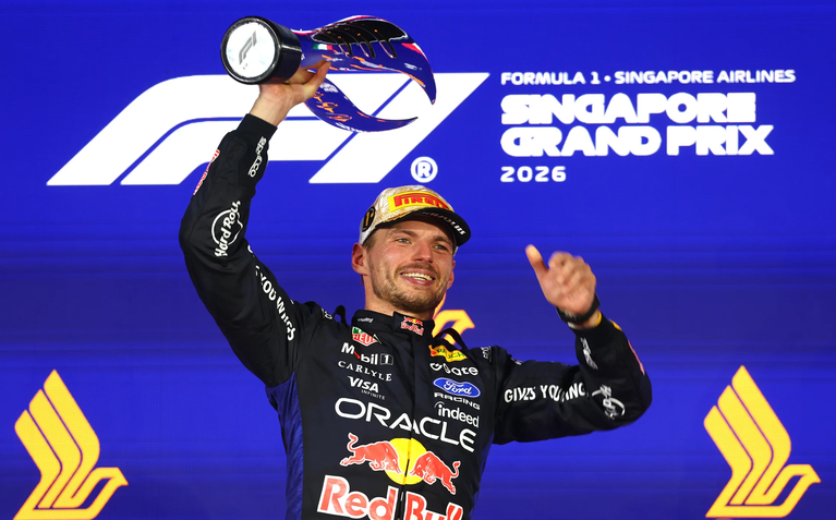 Verstappen gana en Singapur y consigue su segundo triunfo seguido