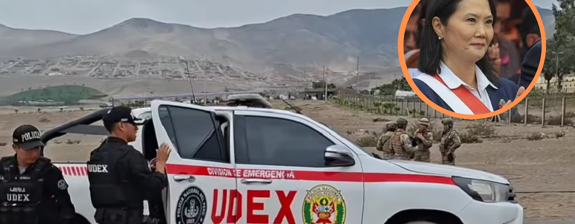 Hallan presunto explosivo y mensaje amenazante en los exteriores del penal Ancón II