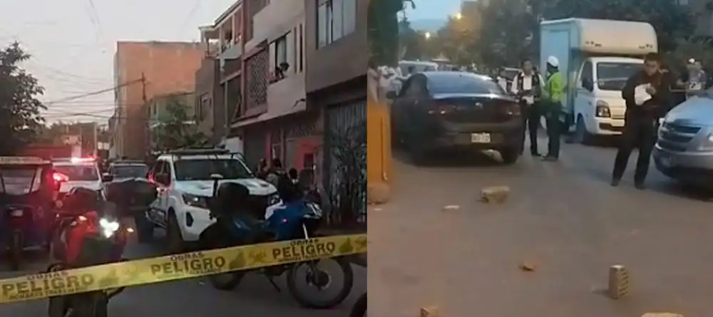 Ataque a balazos en Santa Anita deja un joven muerto y a su pareja herida
