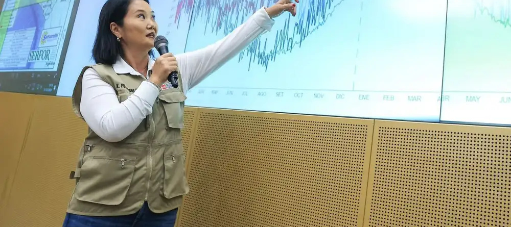 Keiko Fujimori pide a familias cercanas a ríos preparar evacuación ante posible fenómeno El Niño