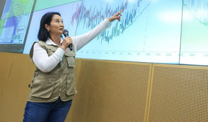 Keiko Fujimori pide a familias cercanas a ríos preparar evacuación ante posible fenómeno El Niño