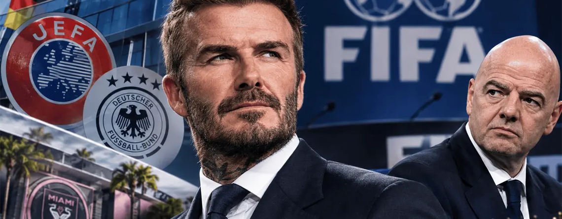 David Beckham suena como posible rival de Gianni Infantino por la presidencia de la FIFA en 2027
