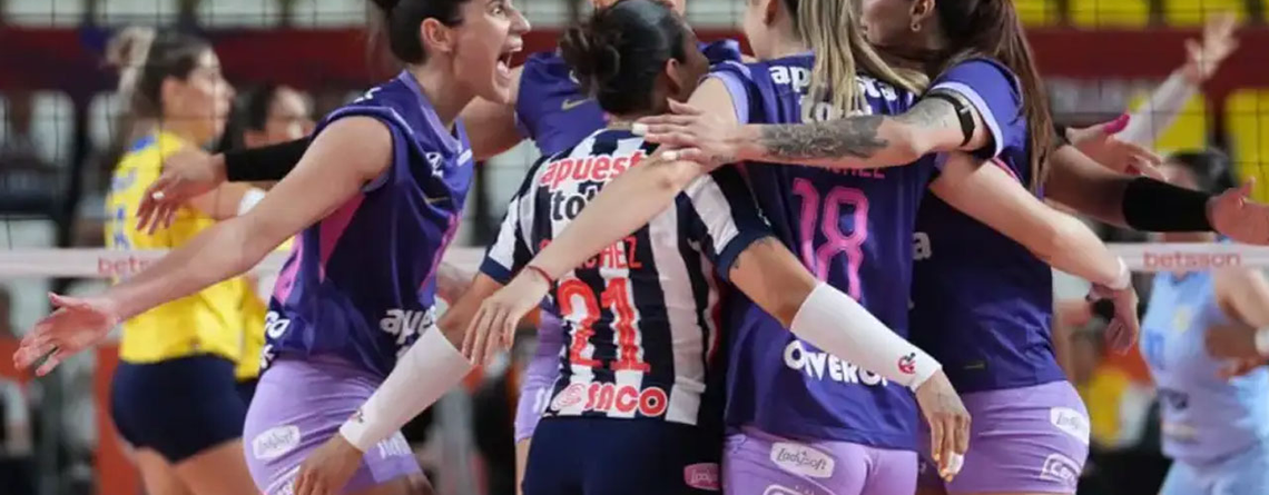 Alianza Lima sobrevive a un debut dramático y vence a Rebaza Acosta en cinco sets