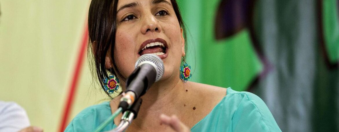 Verónica Mendoza no presentó su informe de gastos de campaña y podría recibir una multa de S/27.500