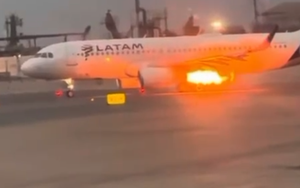 Momentos de terror en el Jorge Chávez: avión de LATAM registra fuego antes de despegar rumbo a Piura