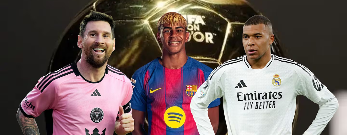 Balón de Oro 2026: Messi, Mbappé y Lamine Yamal se disputan la gloria en una gala histórica