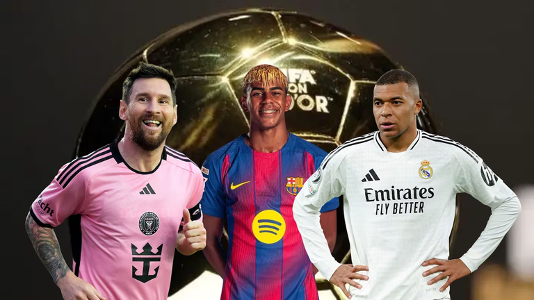 Balón de Oro 2026: Messi, Mbappé y Lamine Yamal se disputan la gloria en una gala histórica