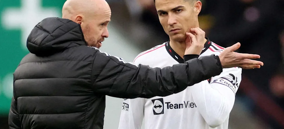 Ten Hag critica a Cristiano Ronaldo: "Decepcionó al equipo y a mí"