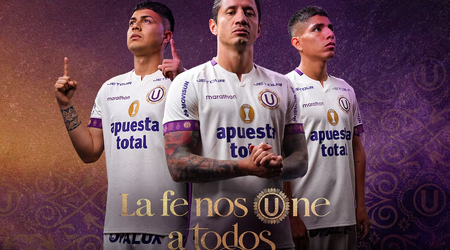Universitario presentó su camiseta en homenaje al Señor de los Milagros