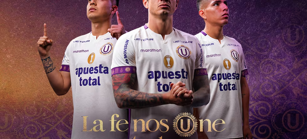 Universitario presentó su camiseta en homenaje al Señor de los Milagros