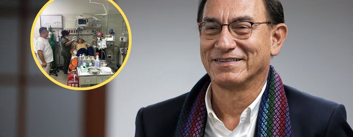 Martín Vizcarra es trasladado de emergencia a hospital de Ate tras sufrir complicación cardíaca