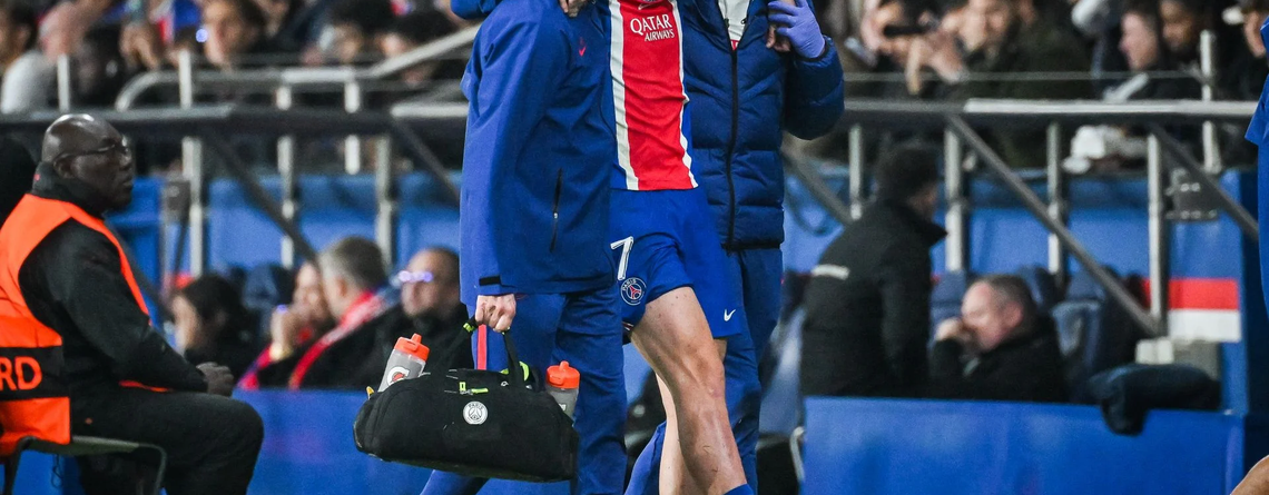 ¡Duro golpe para el PSG! Kvaratskhelia sufre rotura de ligamento y se despide de la temporada