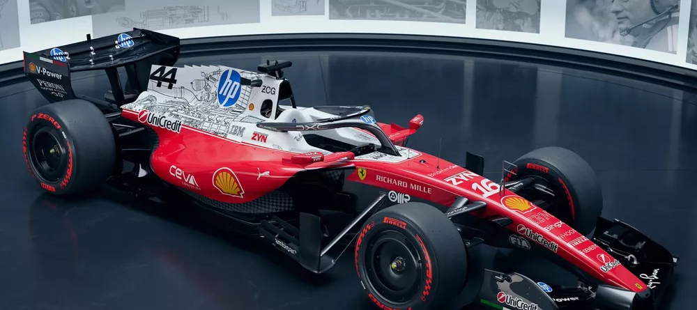 Ferrari presenta una decoración especial para el GP de Estados Unidos