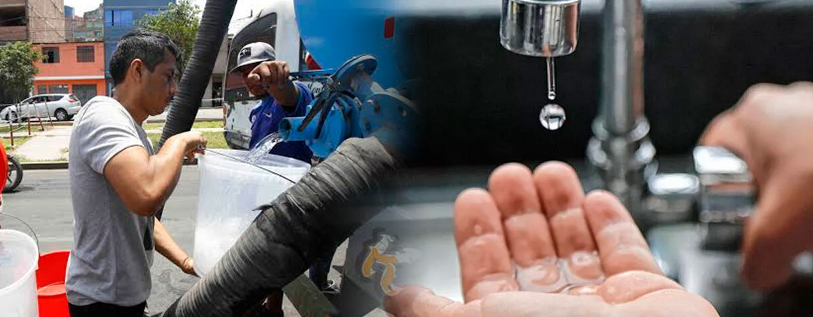 Corte de agua en Lima este 2 de octubre: conoce los distritos y horarios afectados