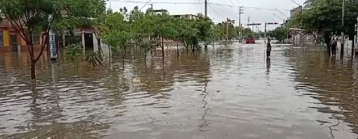 Lluvias torrenciales en Piura inundan viviendas y ponen en riesgo cultivos de arroz