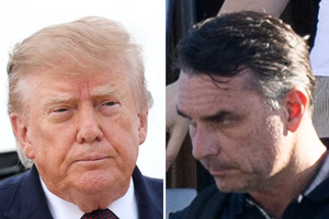 Flávio Bolsonaro llega a Estados Unidos y se autoproclama “verdadero presidente electo de Brasil”