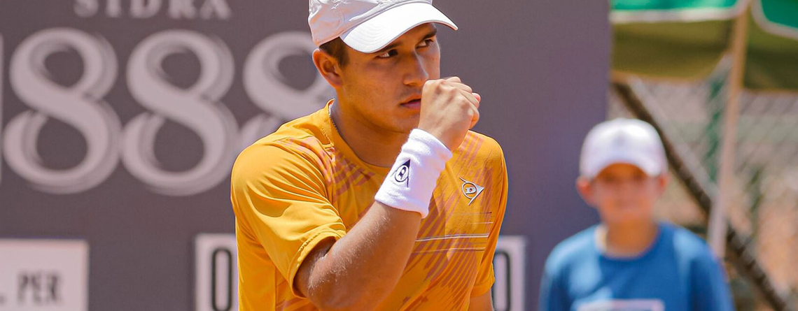 Gonzalo Bueno debutó con victoria en el Challenger de Guayaquil