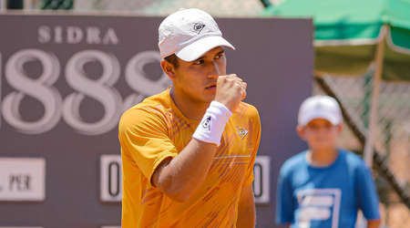 Gonzalo Bueno debutó con victoria en el Challenger de Guayaquil