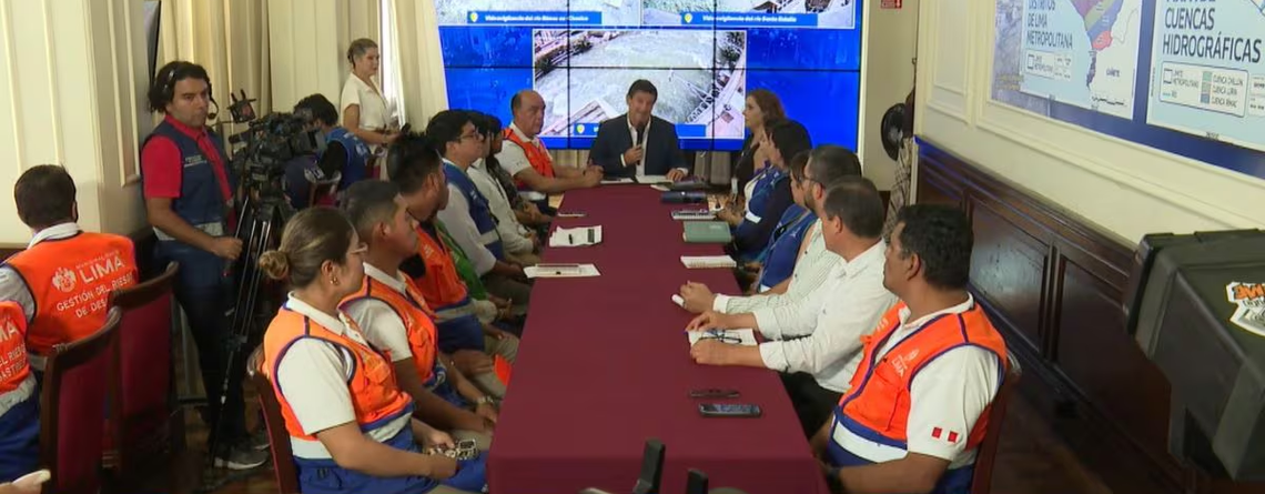 Municipalidad de Lima inaugura Sala de Crisis para monitorear riesgos ante el fenómeno El Niño