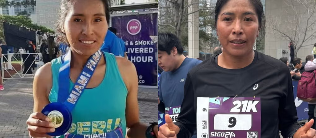 ¡Perú vuela en Chile! Aydee Loayza y Nicolasa Condori conquistan la Maratón de Viña del Mar