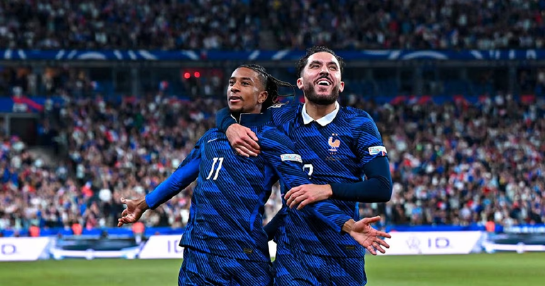 Francia goleó 4-1 a Bélgica y lidera en solitario su grupo de Nations League